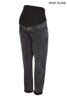 River Island Black Mom Maternity Thorntons Jeans (A47489) | 22 €