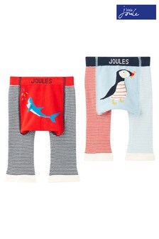 Joules Blue Lively Character Leggings 2 Pack