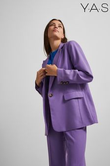 Y.A.S Purple Nellie Suit Blazer (A49306) | OMR34