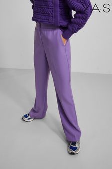 Y.A.S Purple Nellie Slim Suit Trousers (A49307) | €68