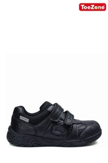 ToeZone Black Chase Dinosaur School Shoes (A50180) | €19