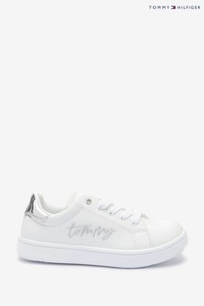 Tommy Hilfiger White Low Cut Lace-up Sneakers (A50645) | €31