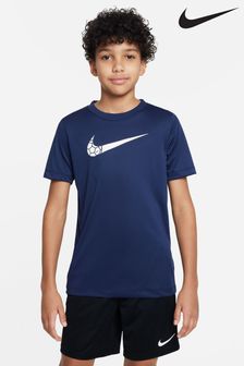 Nike Blue Dri-FIT Football Graphic Training T-Shirt (A50881) | €29