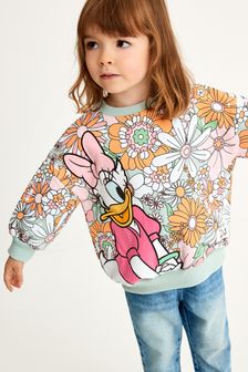 Retro Floral Daisy Duck Sweatshirt (3mths-7yrs) (A50990) | $32 - $41