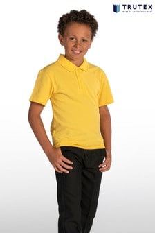 boys yellow polo shirt