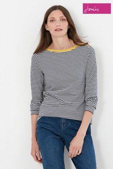 Joules Shelby Envelope Neck Jersey Top