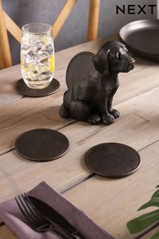 Set of 4 Labrador Coasters In Holder (A52618) | $27