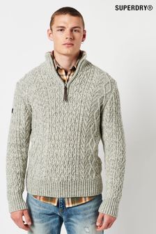 Superdry Jacob Henley Jumper (A52691) | AED311
