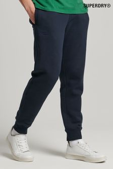 Superdry Blue Organic Cotton Vintage Logo Embroidered Joggers (A52767) | 304 SAR