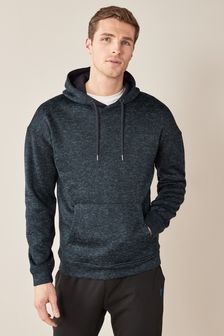 Navy Blue Knitted Hoody (A53043) | kr354