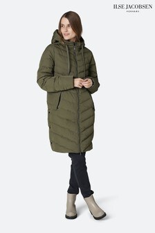 Ilse Jacobsen Green Army Outdoor Coat (A53245) | $605