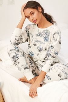 Grey Bear Cotton Blend Pyjamas (A53282) | $49
