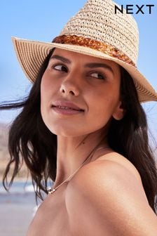 Natural - Weave Panama Hat (A53869) | KRW23,900