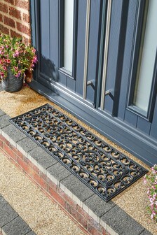 MudStopper Black Radcliffe Rectangle Heavy Duty Outdoor Rubber Doormat (A53871) | BGN 72