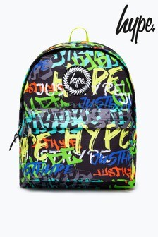 Hype. Green Graffiti Logo Backpack (A54183) | 158 zł