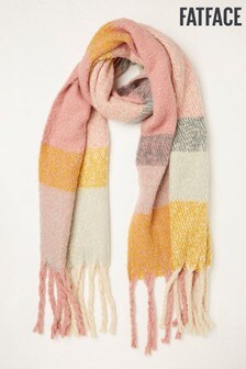 FatFace Pink Boucle Check Scarf (A54318) | 44 €