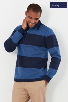 Joules Blue Onside Rugby Shirt (A54503) | €79