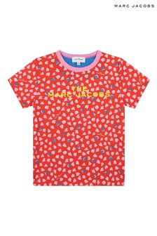 The Marc Jacobs Red Hearts Print Logo T-Shirt (A54596) | €27 - €39