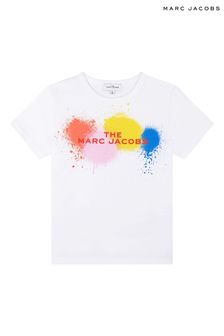 The Marc Jacobs White Multicoloured Logo T-Shirt (A54598) | $54 - $71