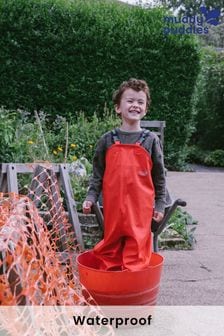 Muddy Puddles Recycled Rainy Day Waterproof Dungarees (A54815) | €43