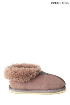 Celtic & Co Kids Sheepskin Slippers (A54991) | HK$401