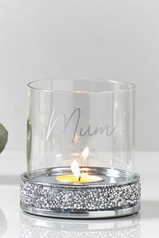 White Mum Scented Candle Holder (A56168) | €18