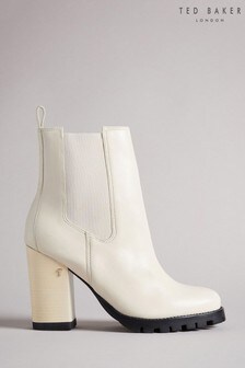 Ted Baker Jaymea Leather Chunky Heeled Chelsea Boots (A56733) | ₪ 908