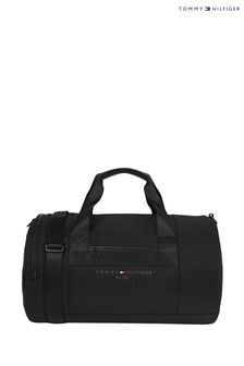 Tommy Hilfiger Black Established Duffle Bag (A57093) | $198