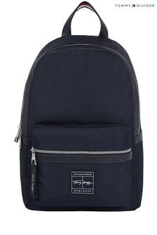 Tommy Hilfiger Blue TH Signature Backpack (A57108) | $198