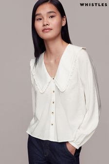 Whistles Oversized Collar Detail Top (A57353) | 136 €