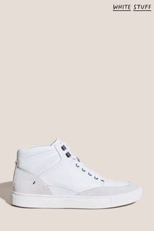 White Stuff White Woody High Top Trainers (A57471) | 114 €