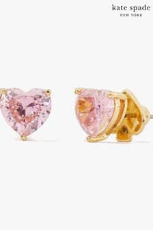 Różowe kolczyki w kształcie serca Kate Spade New York (A57674) | 315 zł