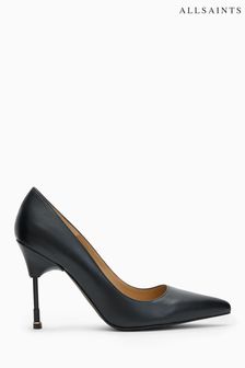 AllSaints Black Nova Court Shoes (A58337) | ₪ 1,001