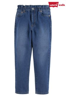 Levi's® Blue Denim Loose Paperbag Jeans (A58569) | €31 - €34
