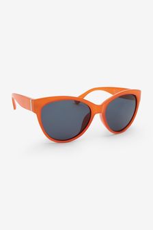 Orange Polarised Cat Eye Sunglasses (A58867) | €16