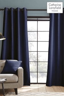Catherine Lansfield Blue Curtains (A58921) | €37 - €98