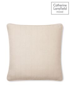 Catherine Lansfield Natural Textured Cushion (A58922) | 13 €