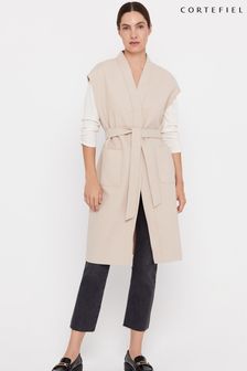 Cortefiel Natural Long Lightweight Gilet (A58971) | €46