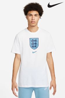 Nike White England Crest T-Shirt (A59172) | 38 €