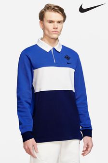 Nike Blue England Long Sleeve Polo (A59176) | 94 €
