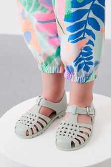 Peppermint Green Jelly Sandals (A59694) | ₪ 31 - ₪ 39