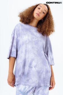 Continu8 Unisex Lilac Tie Dye Oversized T-Shirt (A60668) | 27 €