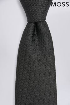 Noir - Cravate texturée Moss Sky (A60952) | €23