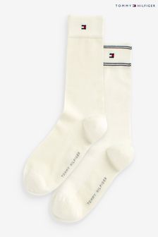 TH Womens White Socks 2 Pack (A61432) | ₪ 61