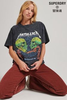 Superdry Black Grey Metallica Limited Edition T-Shirt (A61585) | €51
