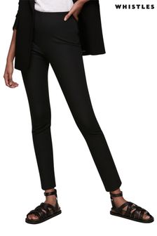 Women s Trousers Casual Cropped Cotton Mix Trousersleggings Next