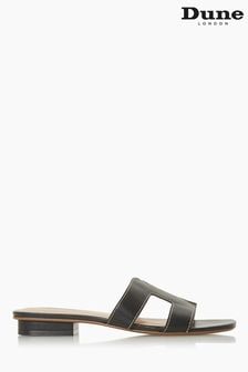 Dune London Black Loupe Smart Slider Sandals (A61874) | 128 €