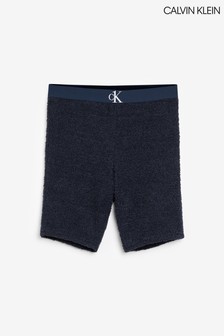 Calvin Klein Blue Ck One Plush Lounge Sleep Shorts (A62520) | CA$109