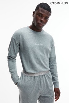 Calvin Klein Grey Structure Lounge Sweatshirt (A62564) | $111
