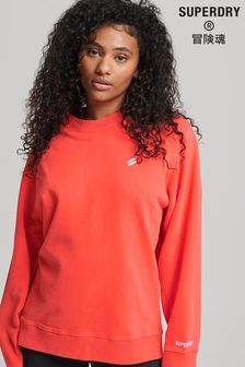 Superdry Sport Core Sweatshirt mit Rundhalsausschnitt, Pink (A62616) | 67 €